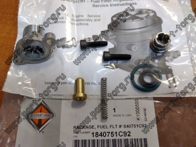 Ремкомплект клапана топливного фильтра VT-365   № 1840751C92