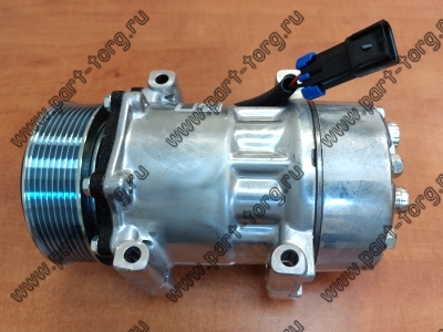 Компрессор кондиционера Ford F-650, F-750 (с муфтой)   № GPD 6512693